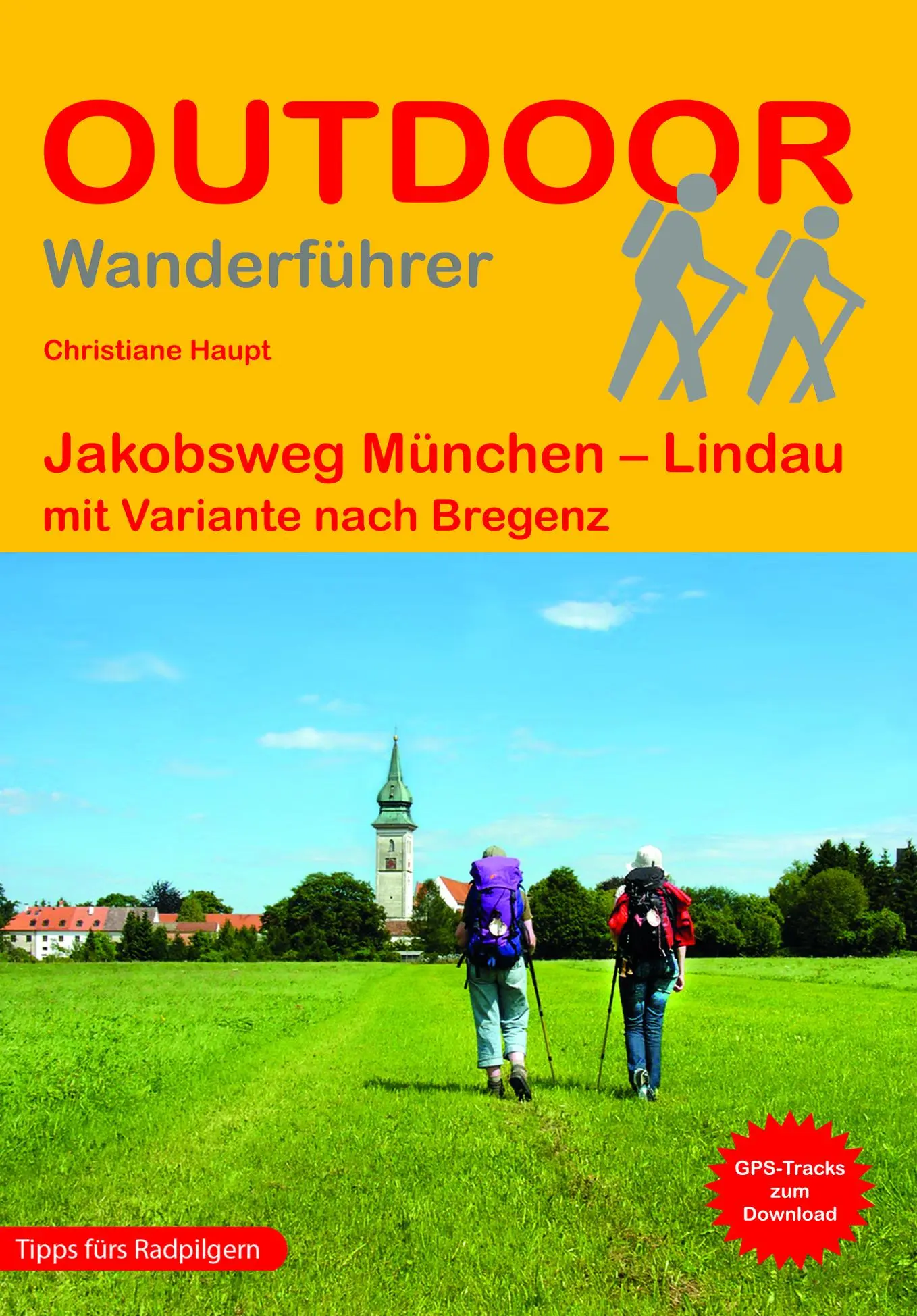 Cover: 9783866868434 | Jakobsweg München - Lindau mit Variante nach Bregenz | Haupt | Buch